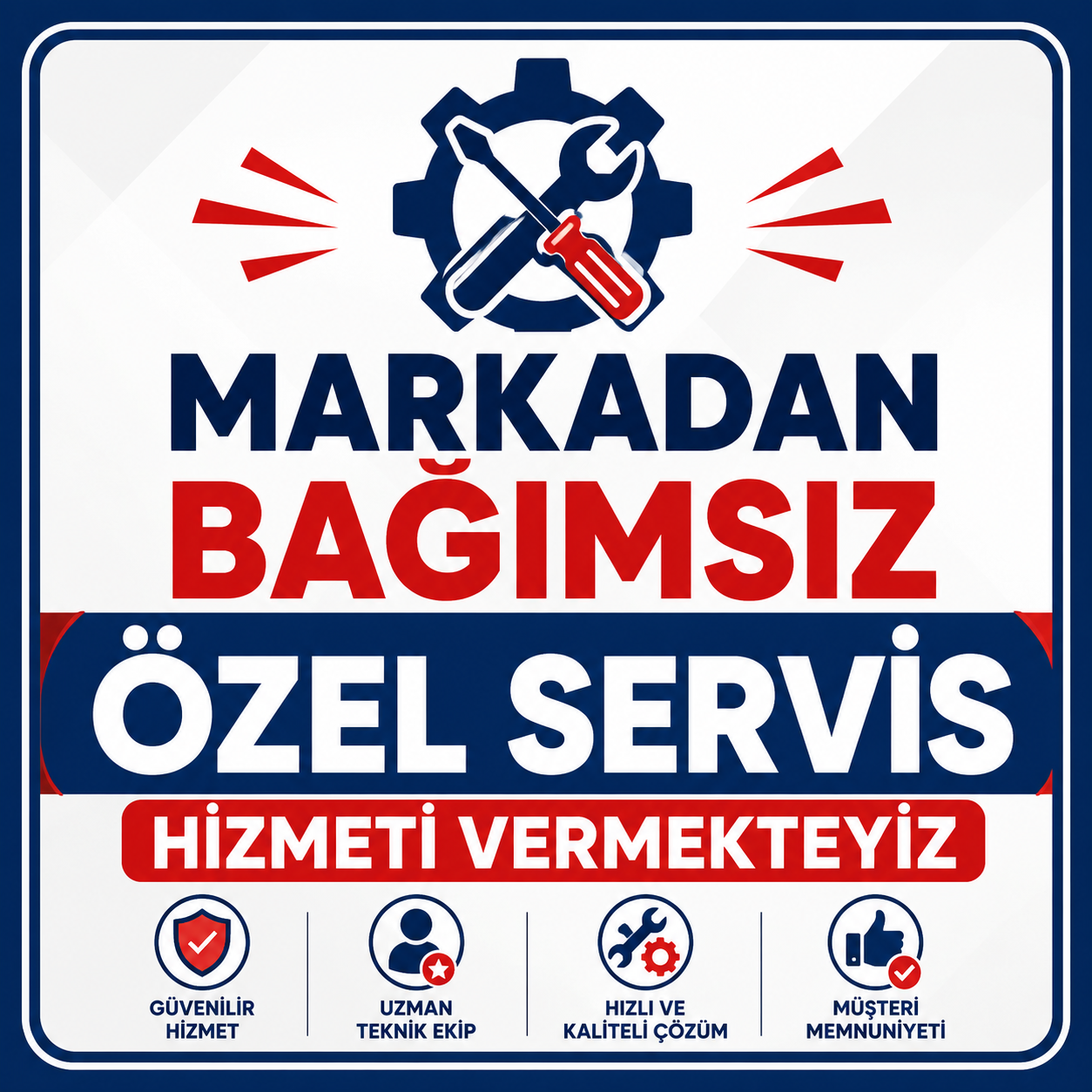Korkut Aydınlar Teknik Servisi markadan bağımsız özel servis hizmeti